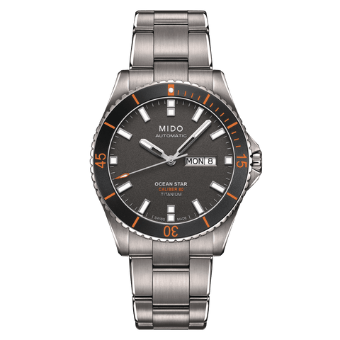 Mido Ocean Star 200 Titanium Anthracite Dial Men's Watch M0264304406100
