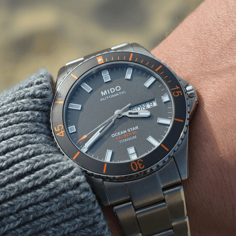 Mido Ocean Star 200 Titanium Anthracite Dial Men's Watch M0264304406100