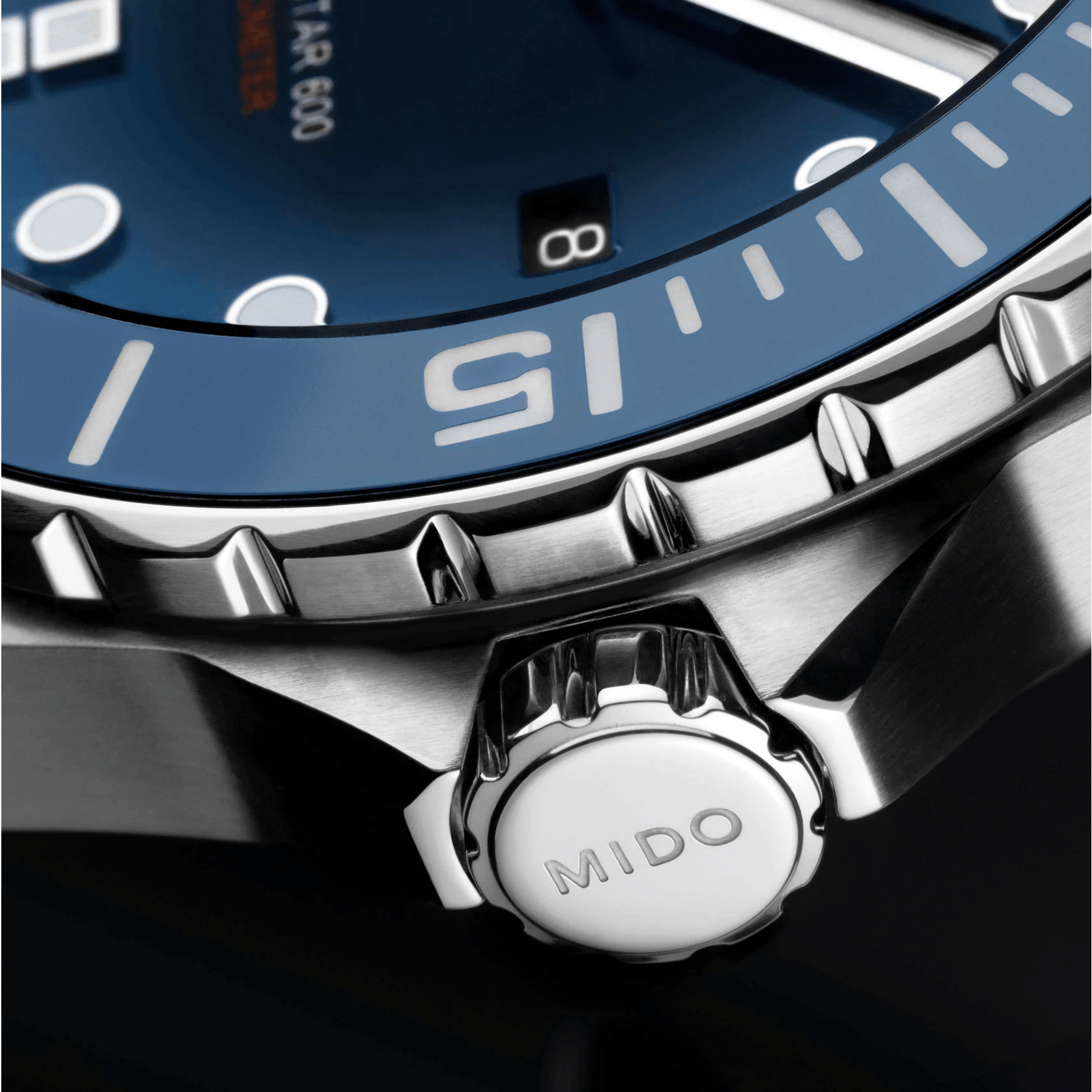Mido Ocean Star 600 Chronometer Blue Dial Men's Watch M0266081104101