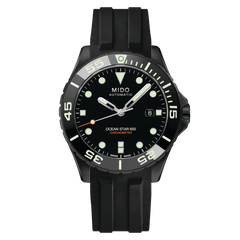 Mido Ocean Star Diver 600 Chronometer Special Edition Black Men's Watch M0266083305100