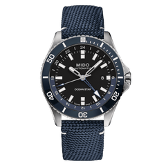 Mido Ocean Star GMT Blue Dial Men's Watch M0266291705100