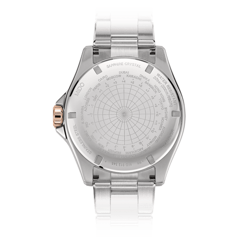 Mido Ocean Star GMT Black Dial Two-Tone Steel Men's Watch M0266292205100