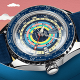 Mido Ocean Star Decompression Worldtimer Blue Men's Watch M0268291704100