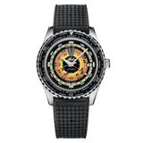 Mido Ocean Star Decompression Worldtimer Black Men's Watch M0268291705100