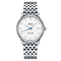 Mido Baroncelli Heritage Slim White Dial Stainless Steel Men's Watch M0274071101000