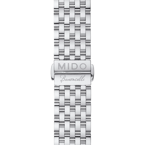 Mido Baroncelli Heritage Black Dial Steel Men's Watch M0274071105000