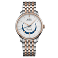 Mido Baroncelli Smiling Moon White Dial Two-Tone Men's Watch M0274072201001