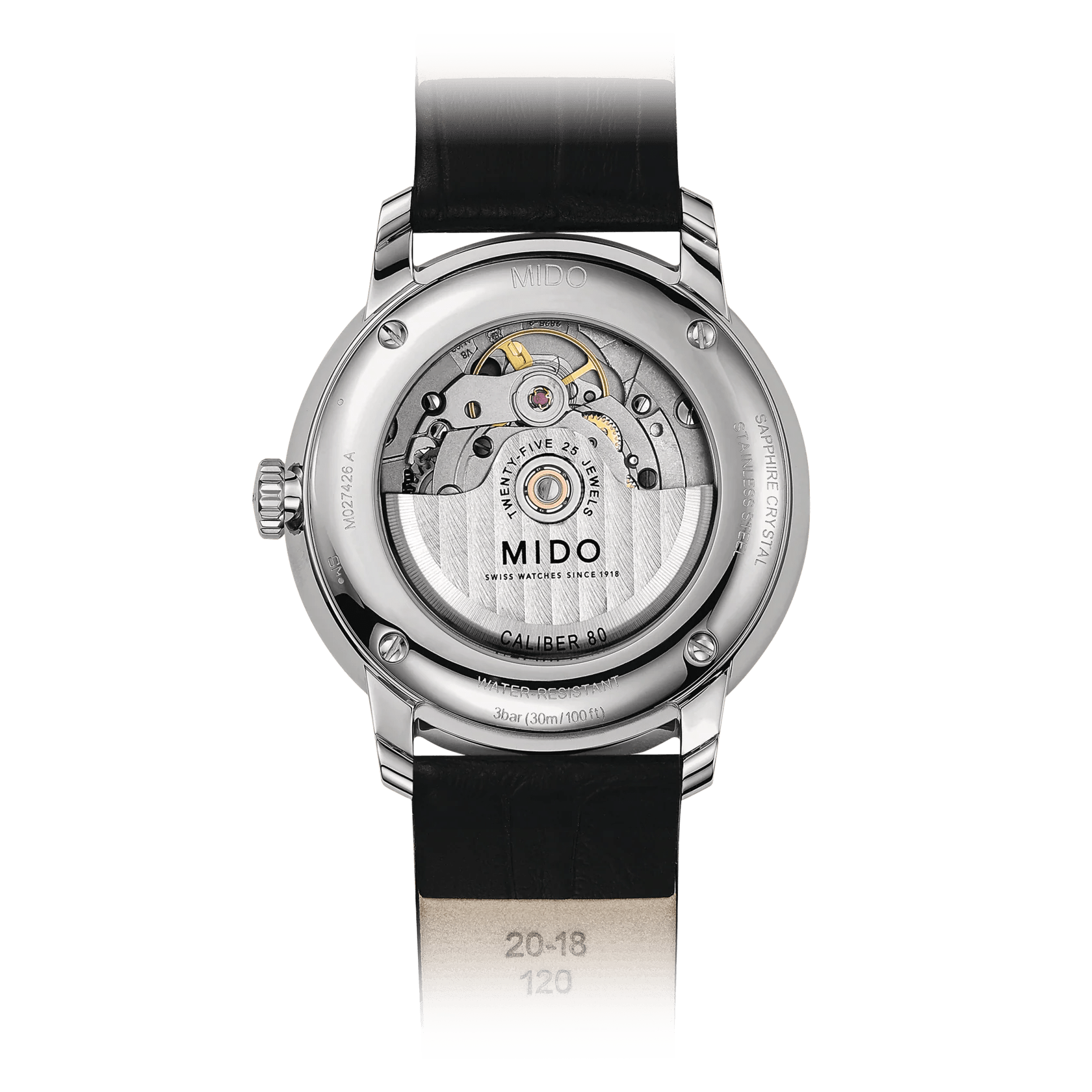 Mido Baroncelli Big Date White Dial Men's Watch M0274261601800