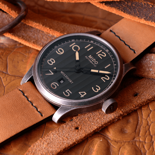 Mido Multifort Escape Horween Special Edition Men's Watch M0326073605099