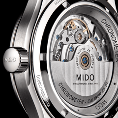 Mido Multifort M Chronometer Green Gradient Steel Men's Watch M0384311109700