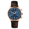 Mido Multifort Patrimony Chronograph Blue Dial Men's Watch M0404273604200