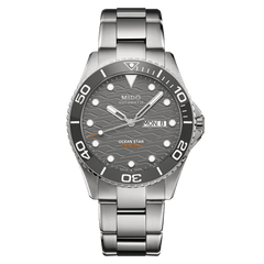 Mido Ocean Star 200C Grey Dial Stainless Steel Men's Watch M0424301108100