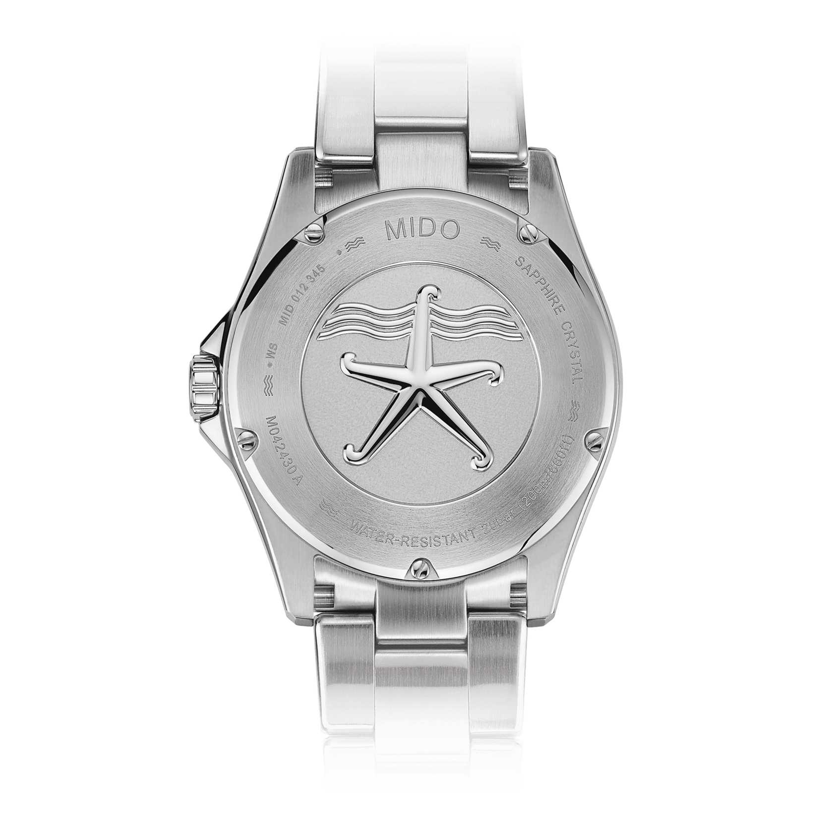 Mido Ocean Star 200C Grey Dial Stainless Steel Men's Watch M0424301108100
