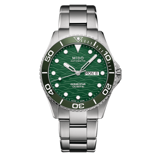 Mido Ocean Star 200C Green Dial Stainless Steel Men's Watch M0424301109100