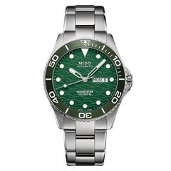 Mido Ocean Star 200C Green Dial Stainless Steel Men's Watch M0424301109100