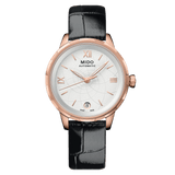 Mido Rainflower Rose Gold Case White Dial Women's Watch M0432073601800