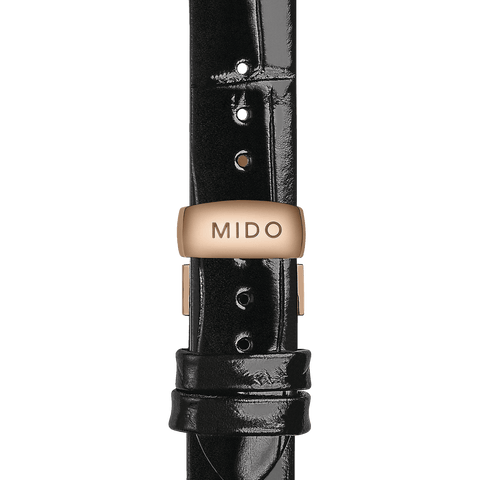 Mido Rainflower Rose Gold Case White Dial Women's Watch M0432073601800
