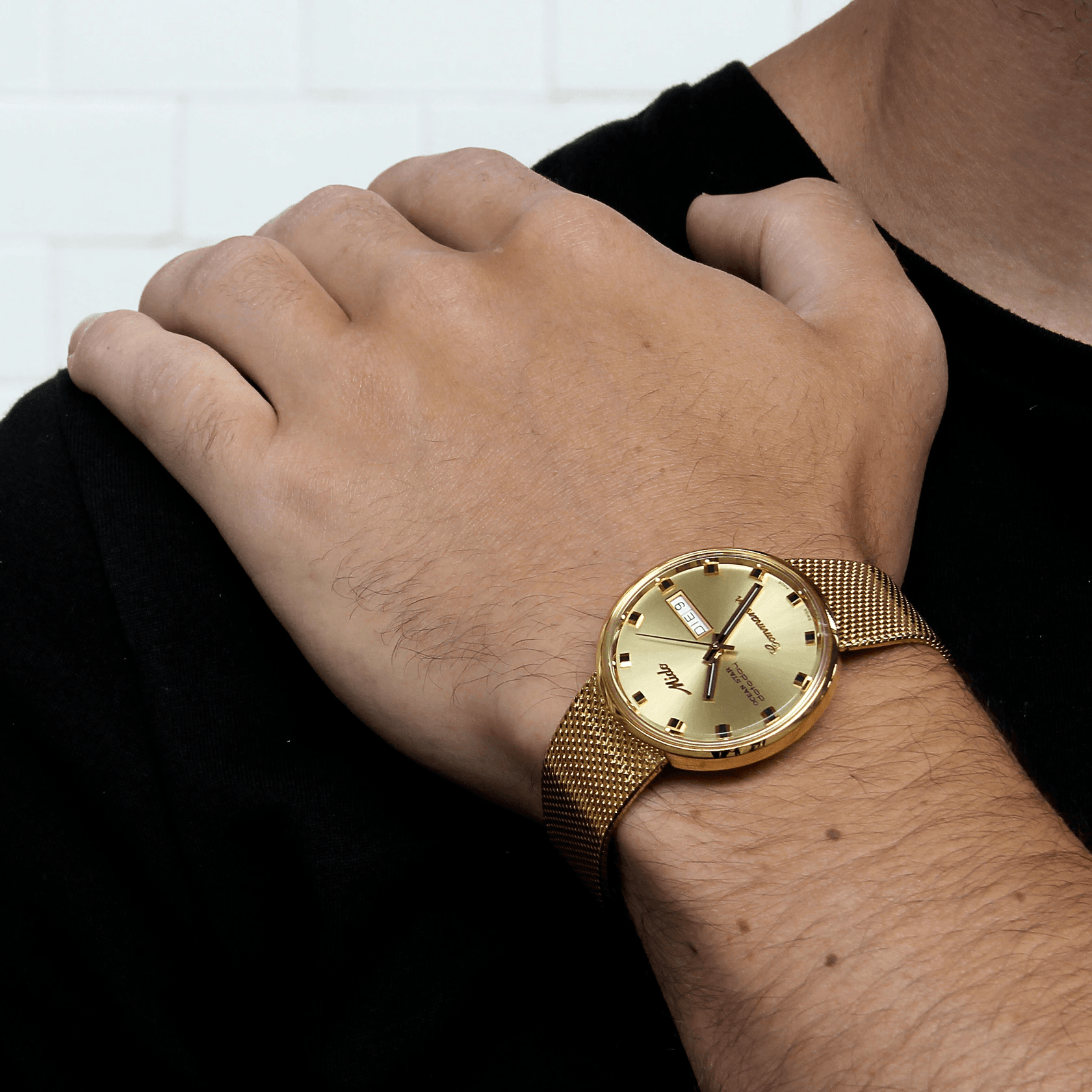Mido Commander 1959 Yellow Gold-Tone PVD Men's Watch M842932213