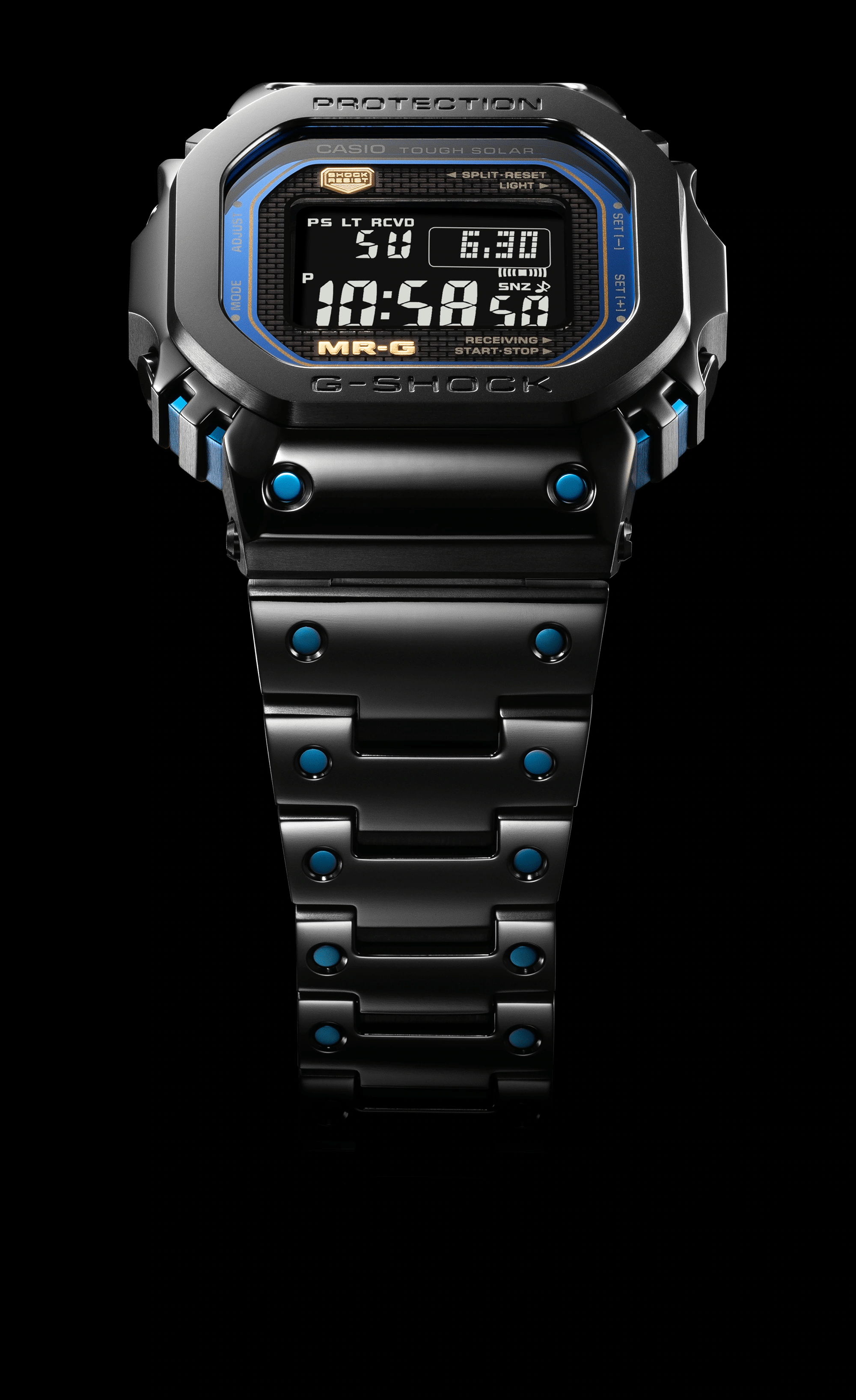 G-Shock MR-G Titanium Black Square Case Men's Watch MRGB5000BA-1