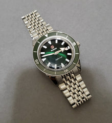 RADO Captain Cook Automatic 42mm Green Dial Stainless Steel Men's Watch R32505313