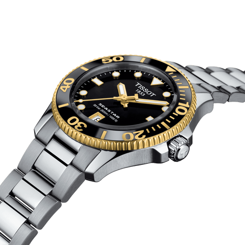 Tissot Seastar 1000 36mm Black Dial Unisex Watch T1202102105100