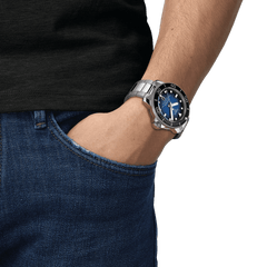 Tissot Seastar 2000 Professional Powermatic 80 Blue Dial Men's Watch T1206071104101