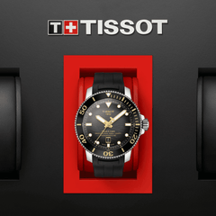 Tissot Seastar 2000 Professional Powermatic 80 Black-Gold Men's Watch T1206071744101