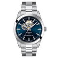 Tissot Gentleman Powermatic 80 Open Heart Blue Dial Men's Watch T1274071104101