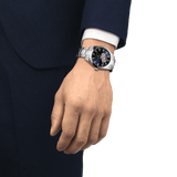 Tissot Gentleman Powermatic 80 Open Heart Blue Dial Men's Watch T1274071104101
