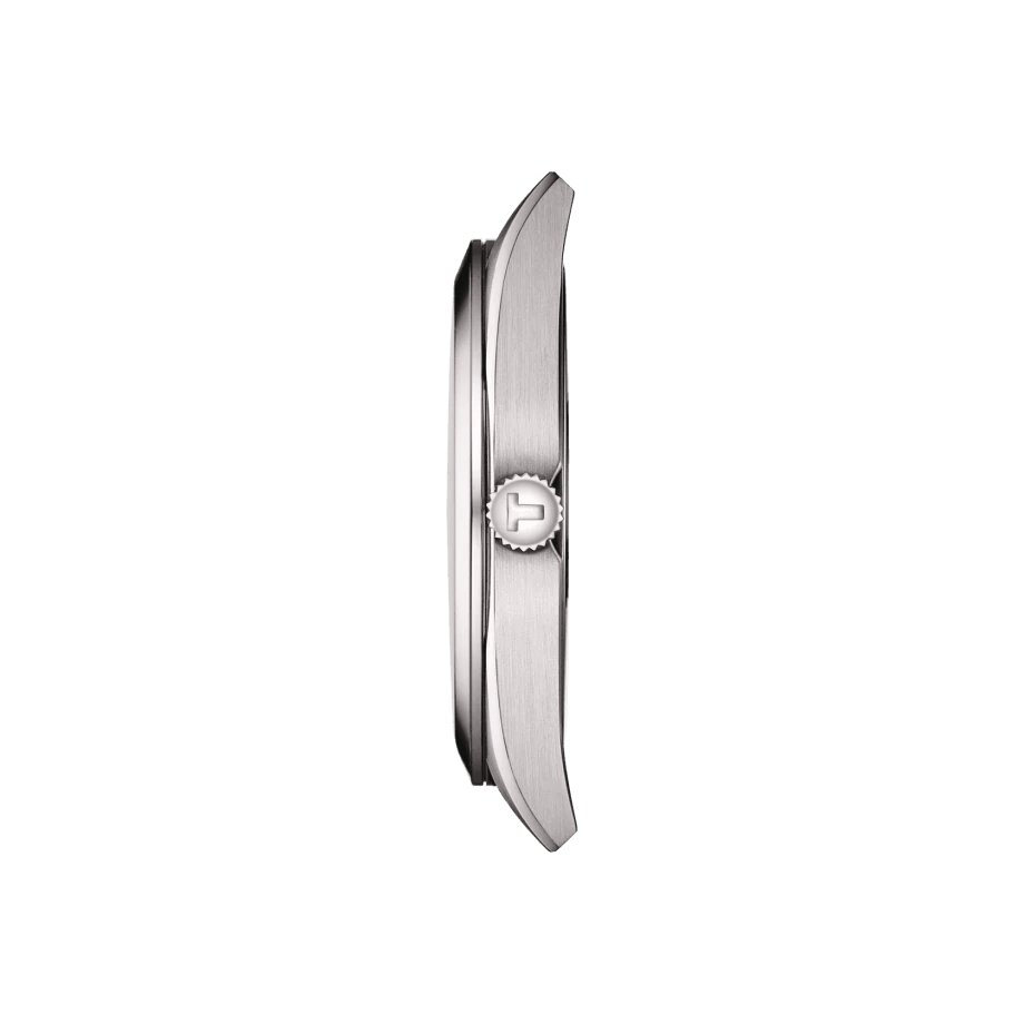 Tissot Gentleman Swiss Quartz Blue Dial Stainless Steel Men's Watch T1274101104100