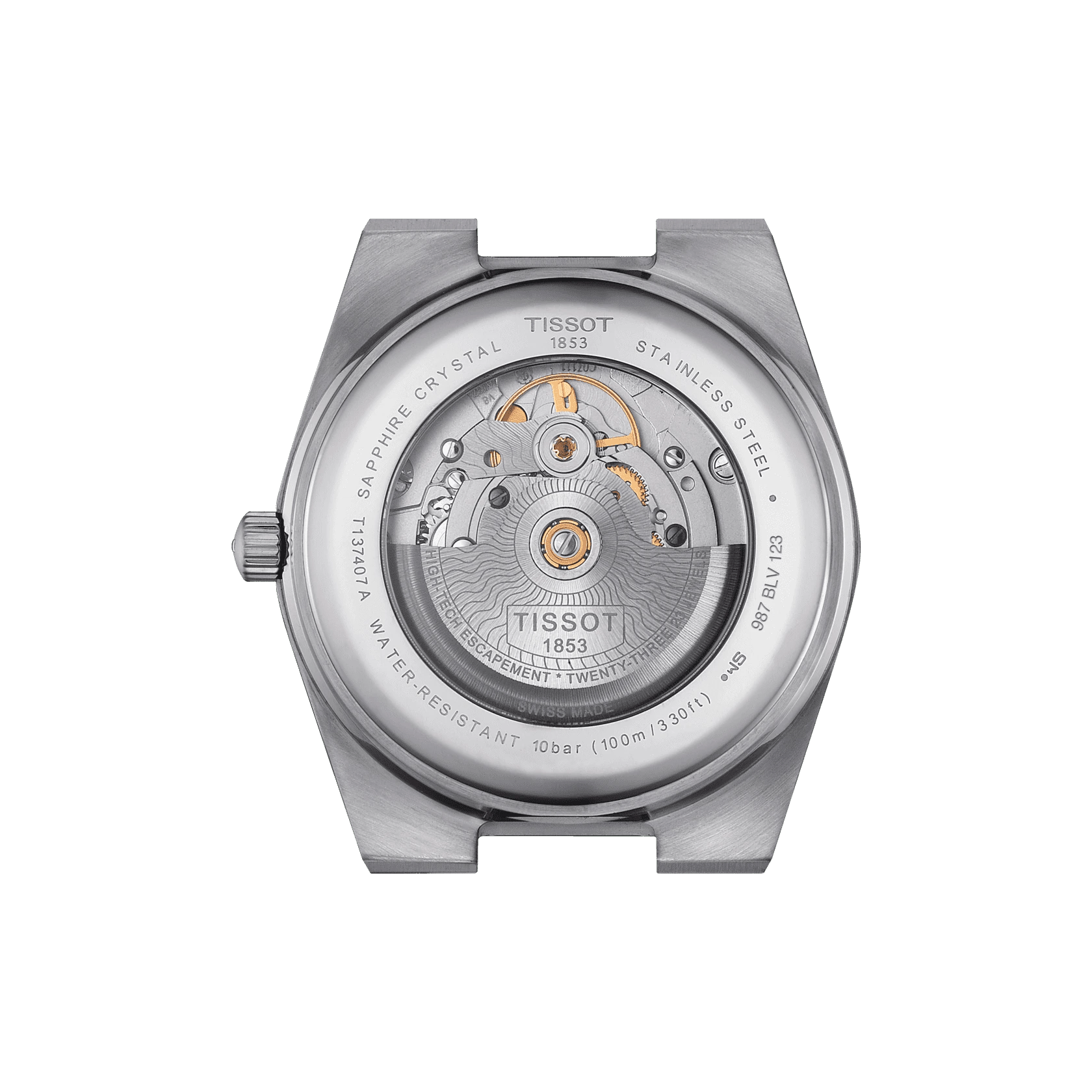 Tissot PRX Powermatic 80 Black Dial Automatic Men's Watch T1374071105100