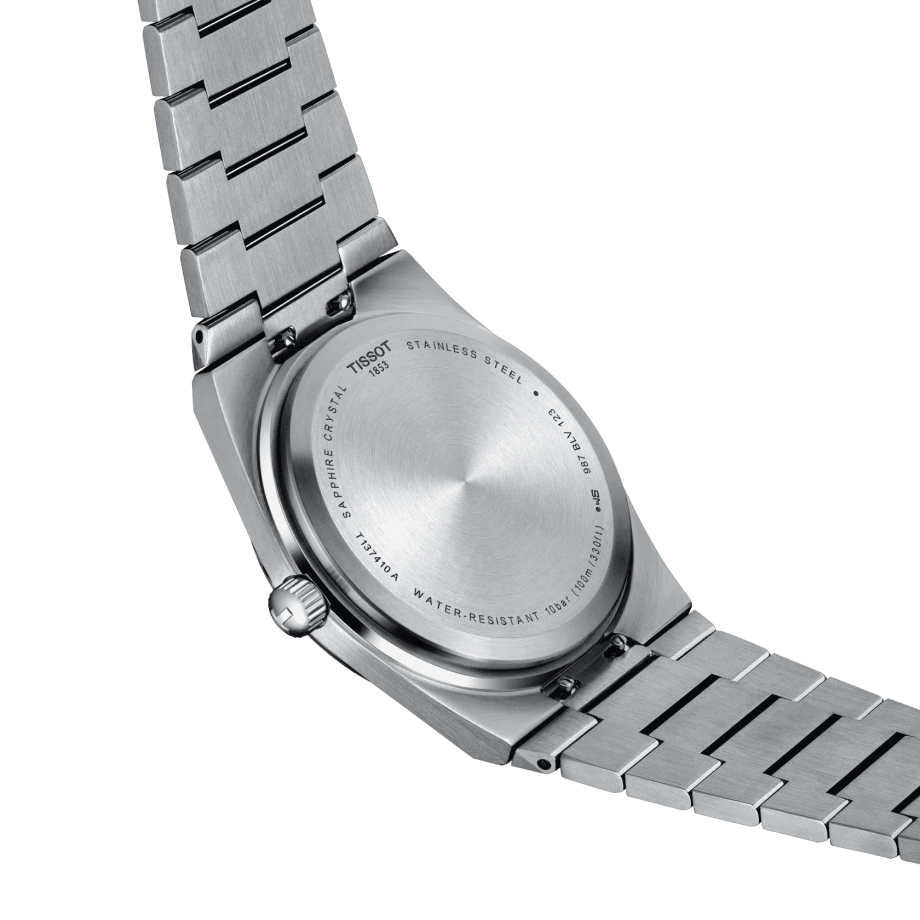 Tissot PRX Slim Blue Dial Stainless Steel Men's Watch T1374101104100