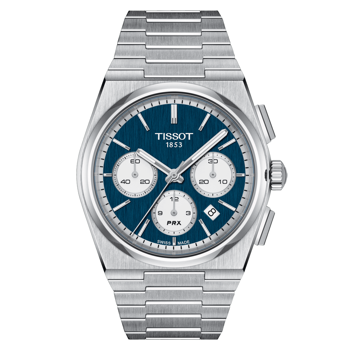 Tissot PRX Automatic Chronograph Blue Dial Men's Watch T1374271104100