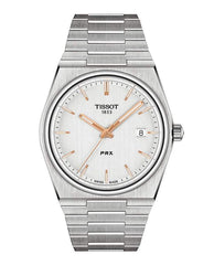 Tissot PRX Slim Silver Dial Stainless Steel Men's Watch T1374101103100