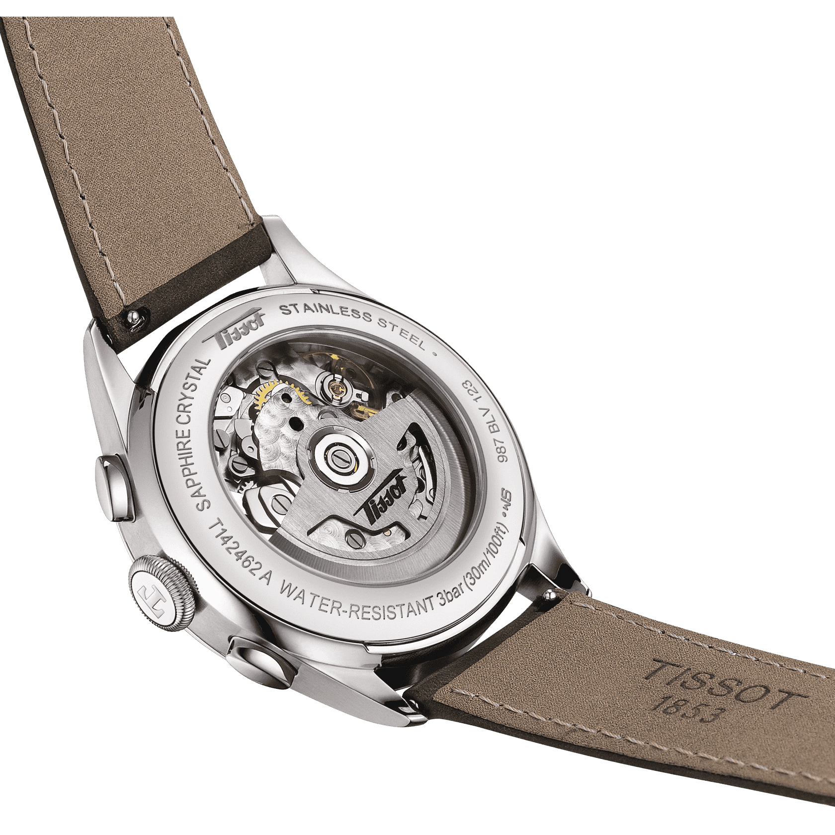 Tissot Heritage Telemeter 1938 Chronograph Silver Dial Men's Watch T1424621603200