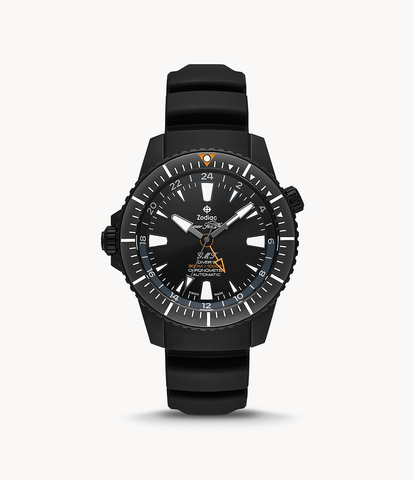 Zodiac Sea Wolf LHD Pro-Diver GMT 42mm Men's Watch ZO3557