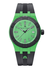 Maurice Lacroix AIKON #tide Green-Black Unisex Watch AI2008-70070-300-0