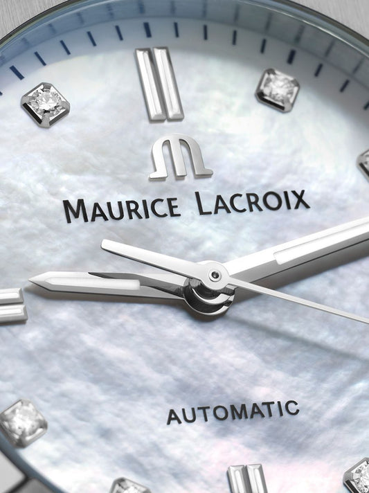 Maurice Lacroix AIKON Automatic 35mm Diamonds Women's Watch AI6006-SS002-170-1