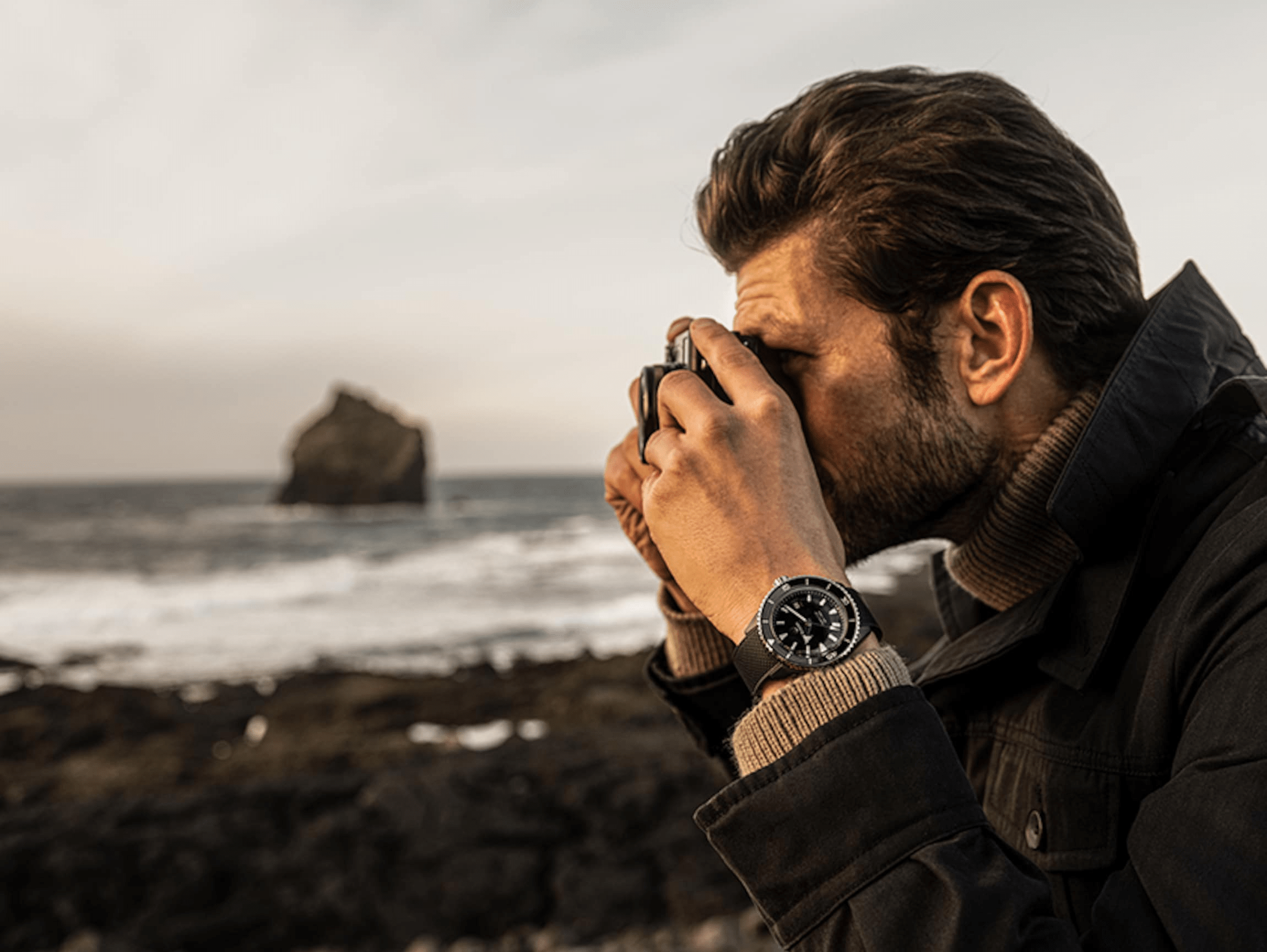 Rubber strap 2025 watch with suit