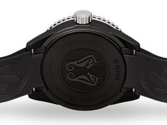 RADO Captain Cook Black High-Tech Ceramic Diver 43mm Rubber Strap Men's Watch R32129158