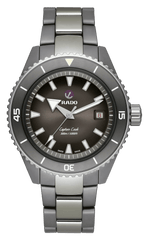RADO Captain Cook Plasma High-Tech Ceramic Diver 43mm Grey Dial Men's Watch R32144102