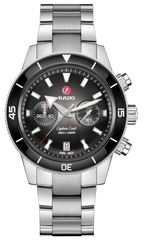 RADO Captain Cook Automatic Chronograph 43mm Black Men's Watch R32145158