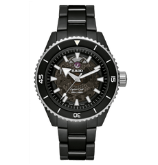 RADO Captain Cook High-Tech Ceramic 43mm Black Ceramic Strap Men's Watch R32127152
