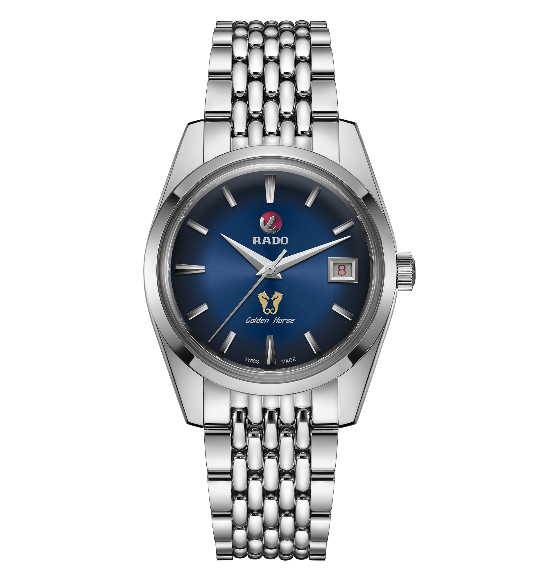 RADO Golden Horse 1957 Limited Edition Blue Dial Stainless Steel Unisex Watch R33930203