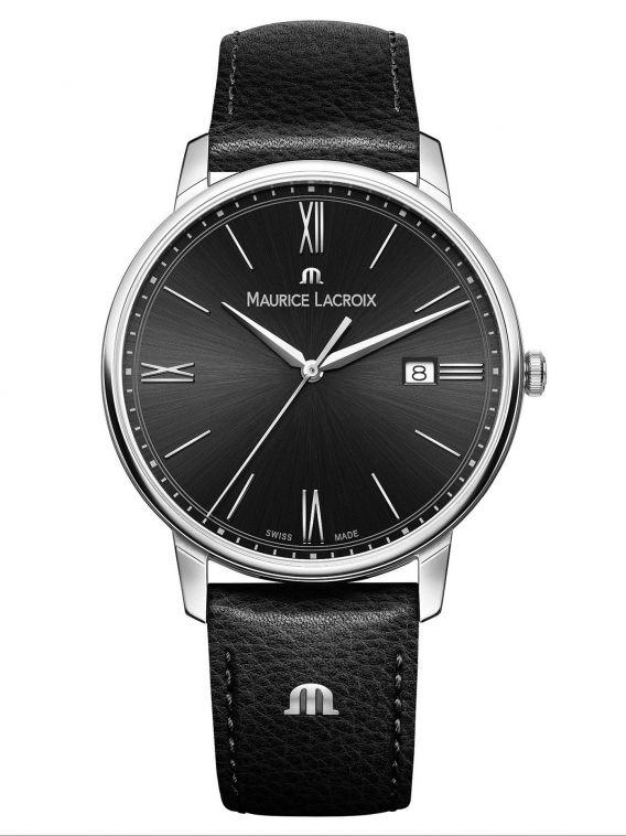 Maurice Lacroix ELIROS Date 40mm Black Strap Men's Watch EL1118-SS001-310-1
