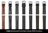 Ernst Benz Chronolunar Officer 47mm Black Dial Gold Hands Men's Watch GC10383