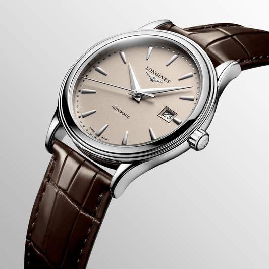 Longines Flagship 40mm Beige Dial Men's Watch L49844792