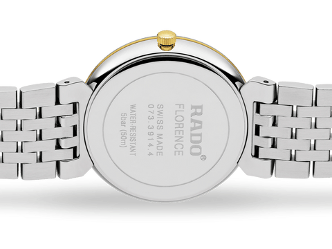 RADO Florence Classic Diamonds 38mm Gold-Silver Men's Watch R48912703