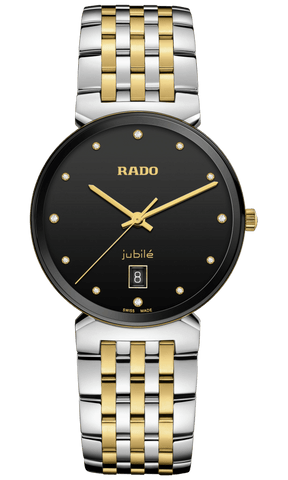 RADO Florence Classic 12 Diamonds 38mm Gold-Silver Men's Watch R48912743