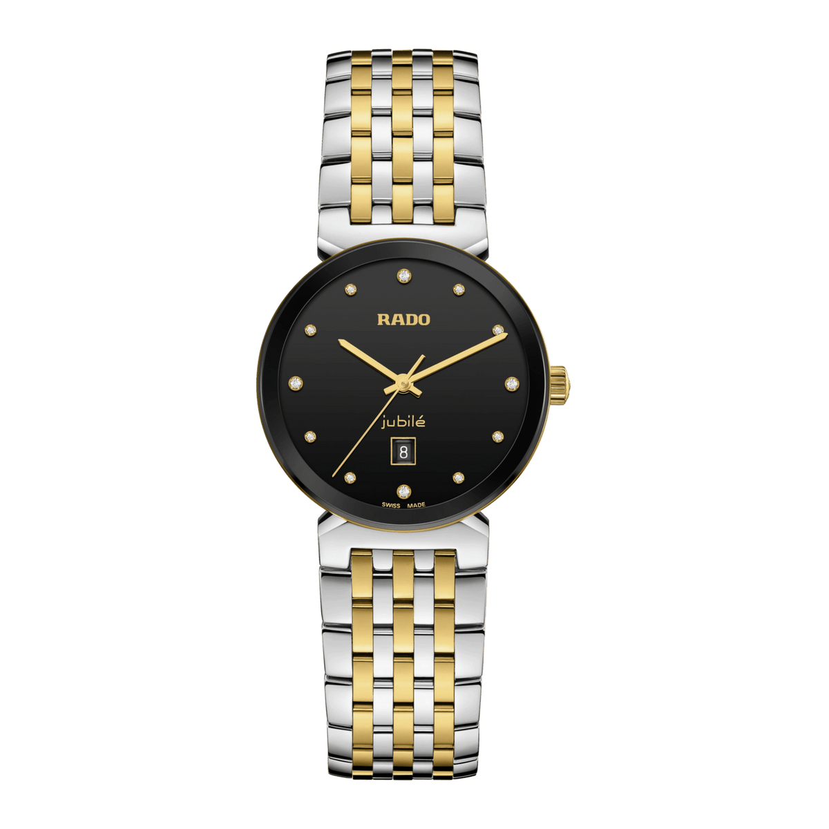 RADO Florence Classic 12 Diamonds 30mm Gold-Silver Women's Watch R48913743
